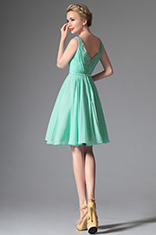 Robe verte claire