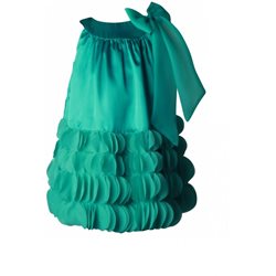 Robe verte enfant