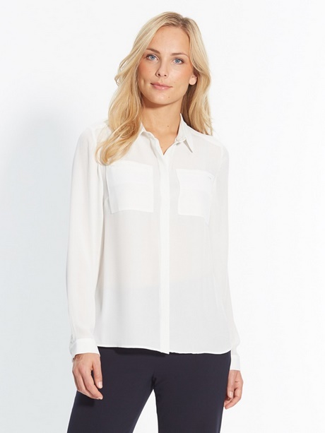 Chemise femme blanche fluide