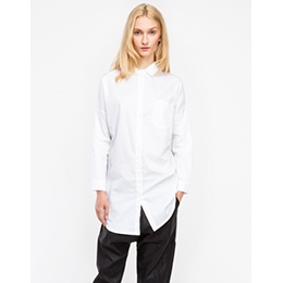 Chemise femme blanche longue