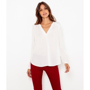 Chemise fluide blanche femme