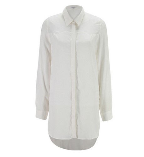 Chemise longue fluide