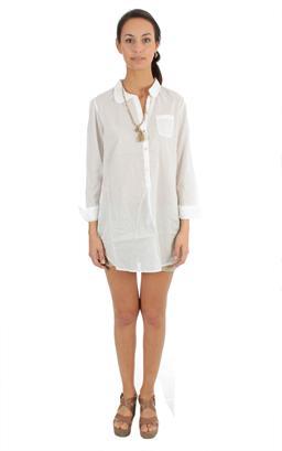 Chemise tunique blanche