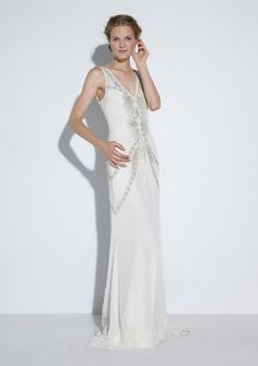 Robe blanche année 20