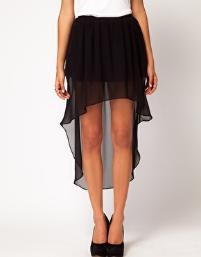 Robe courte devant longue derriere zara