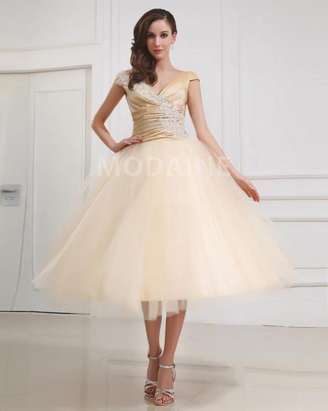 Robe mariée couleur courte