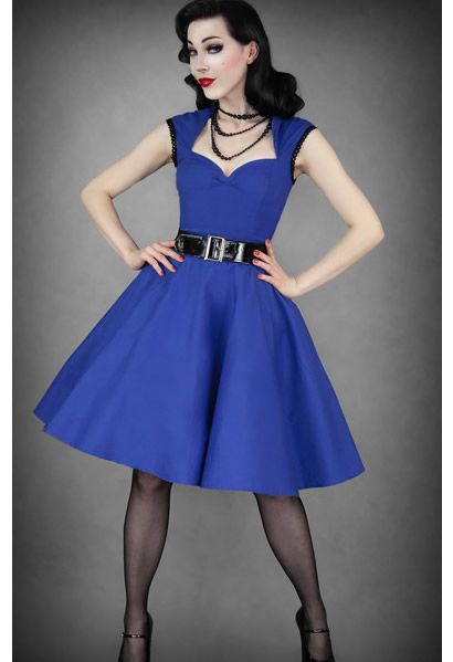 Robe rockabilly avec jupon