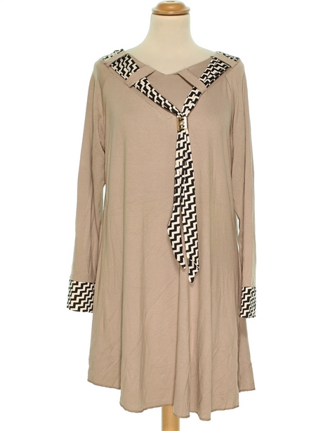 Tunique femme beige