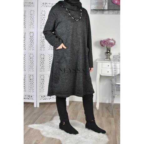 Tunique longue femme hiver