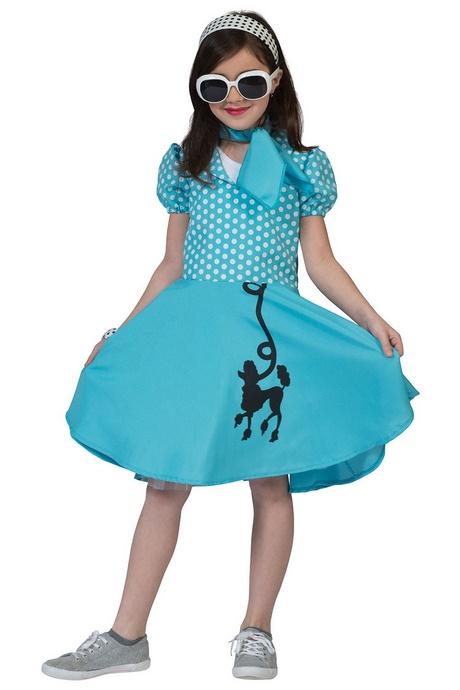 Robe année 50 fille