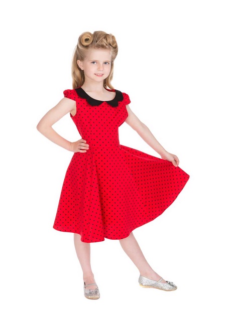 Robe année 50 fille