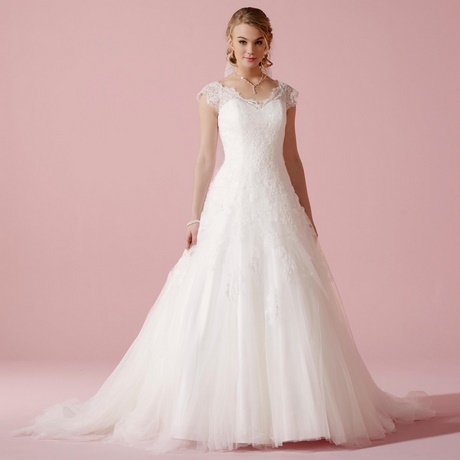 Robe de mariée manches courtes