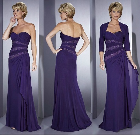 Robe longue pour ceremonie de mariage