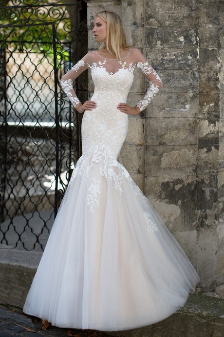 Robe mariee sirene dentelle