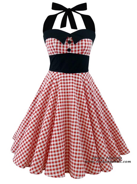 Robe rockabilly année 50