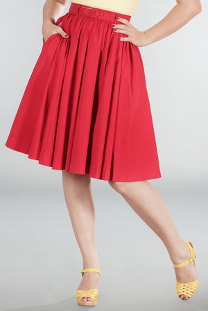 Robe rouge année 60