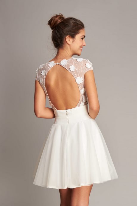 Robe de mariée 2020 courte