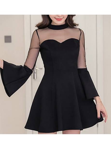 Robe de sortie simple