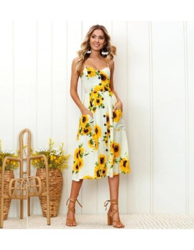 Robe ete fleur