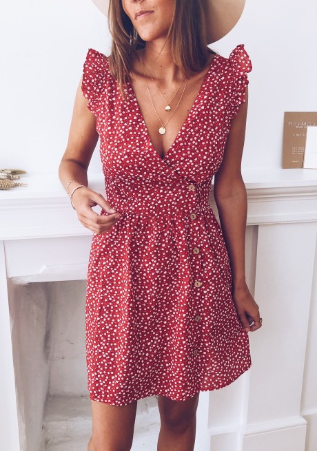 Robe femme fleur