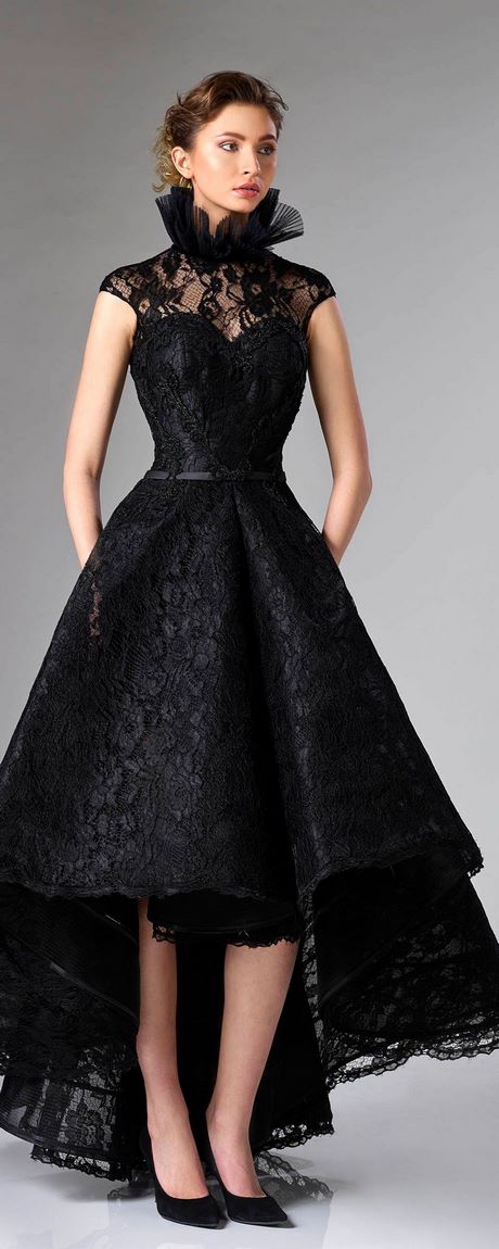 Robe fete noire