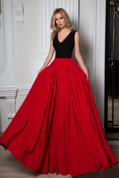 Robe fete rouge