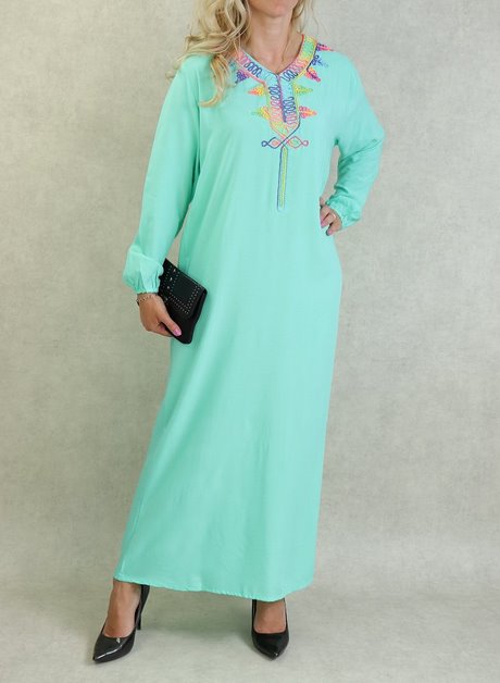 Robe fluide couleur pastel