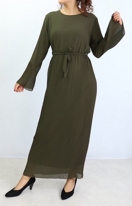 Robe longue jersey fluide