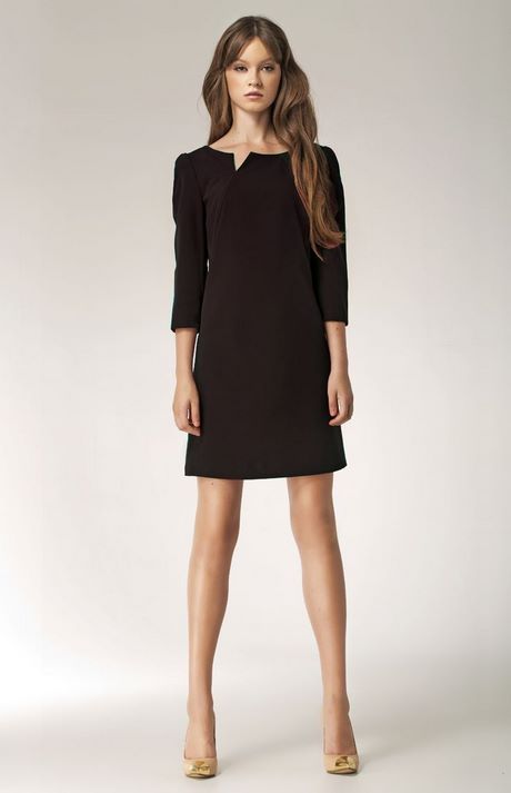 Robe noir courte chic