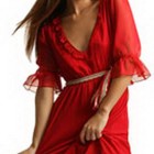 Robe femme rouge