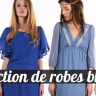 Robes bleues