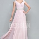 Robe cocktail longue mariage