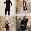 Petite robe noire en laine