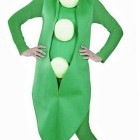 Costume vert femme
