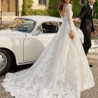 Robe de mariée de luxe 2023 dentelle